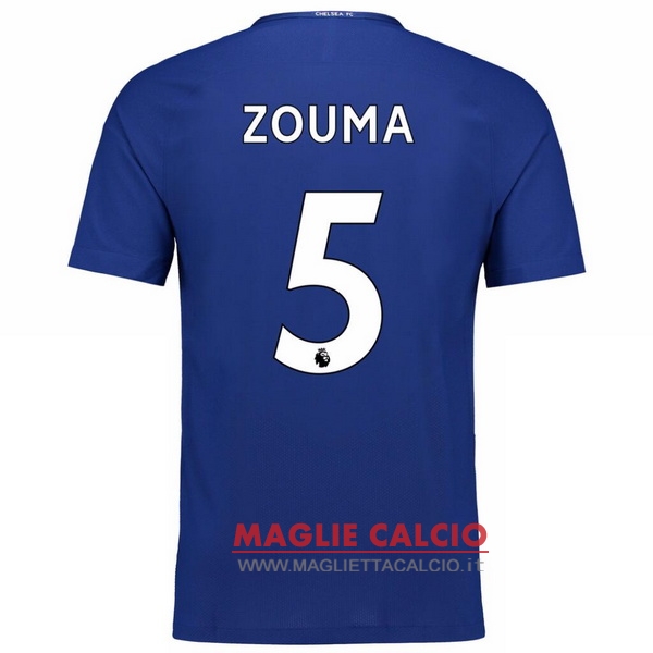 nuova maglietta chelsea 2017-2018 zouma 5 prima